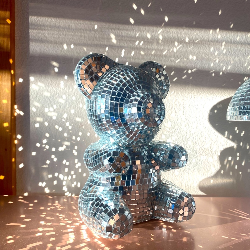 Disco Teddy Bear Decor